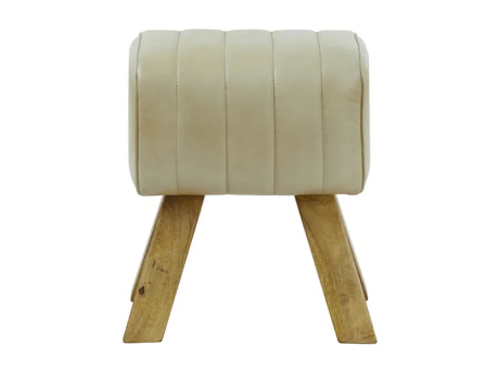 Hocker RAMY - 40x31x46cm - Braun