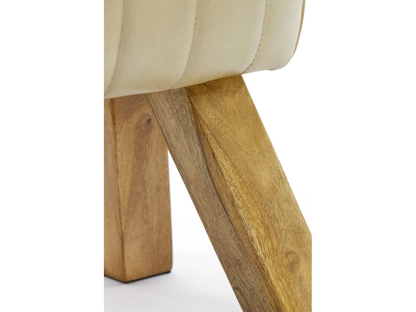 Hocker RAMY - 40x31x46cm - Braun