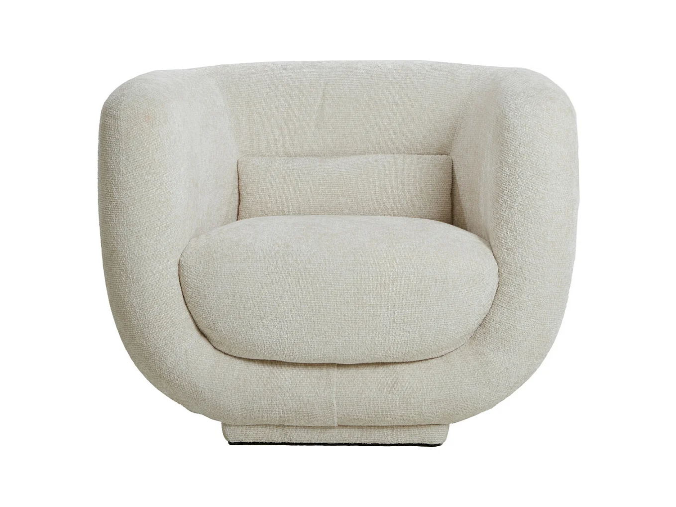 Chaise KIALY - 105x85x81cm - Blanc