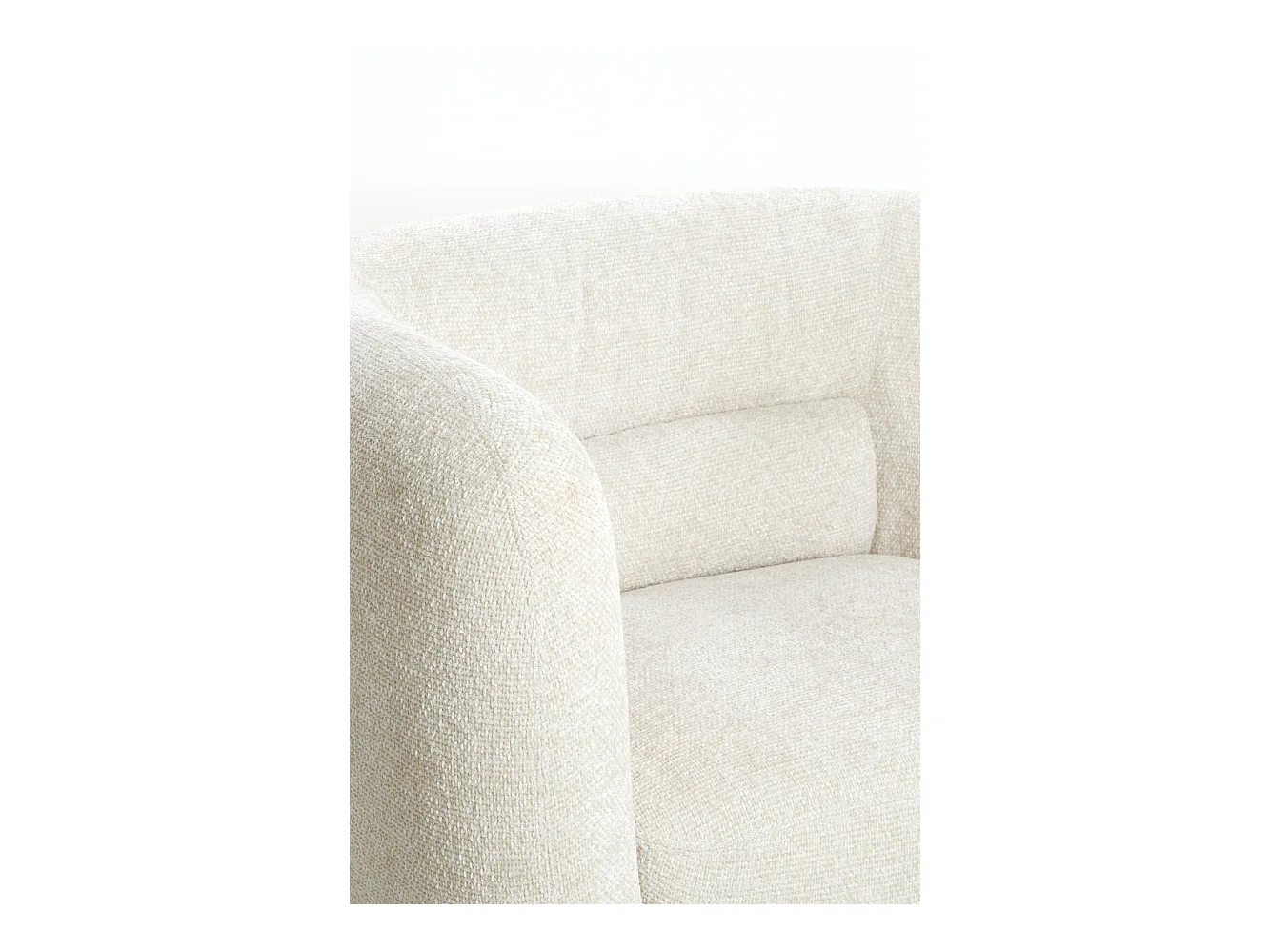 Chaise KIALY - 105x85x81cm - Blanc