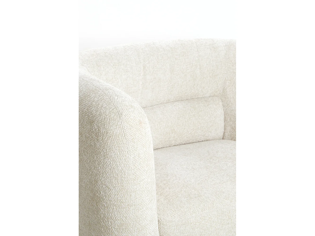 Chaise KIALY - 105x85x81cm - Blanc