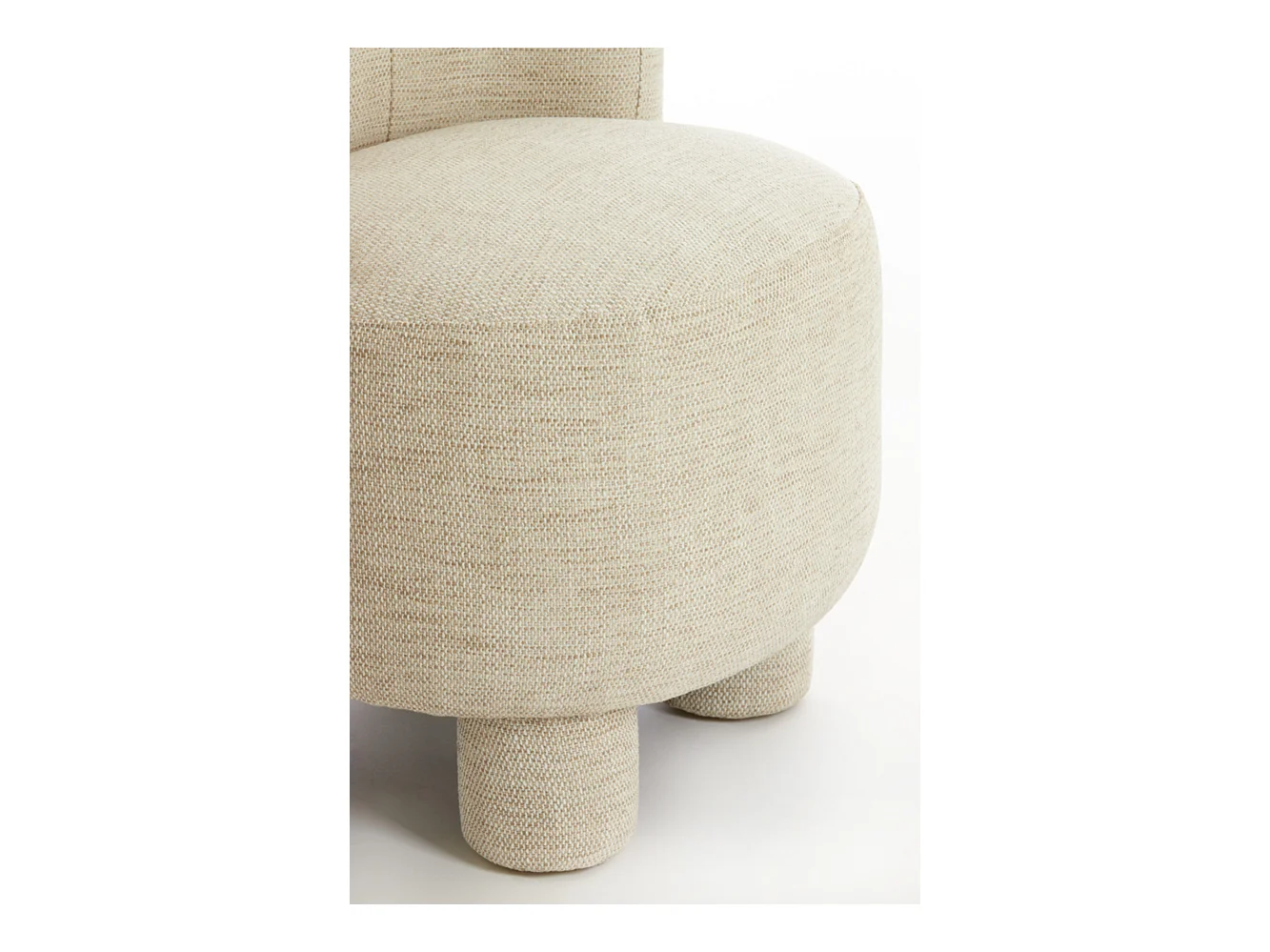 Chaise KAMOVA - Ø65x78cm - Marron