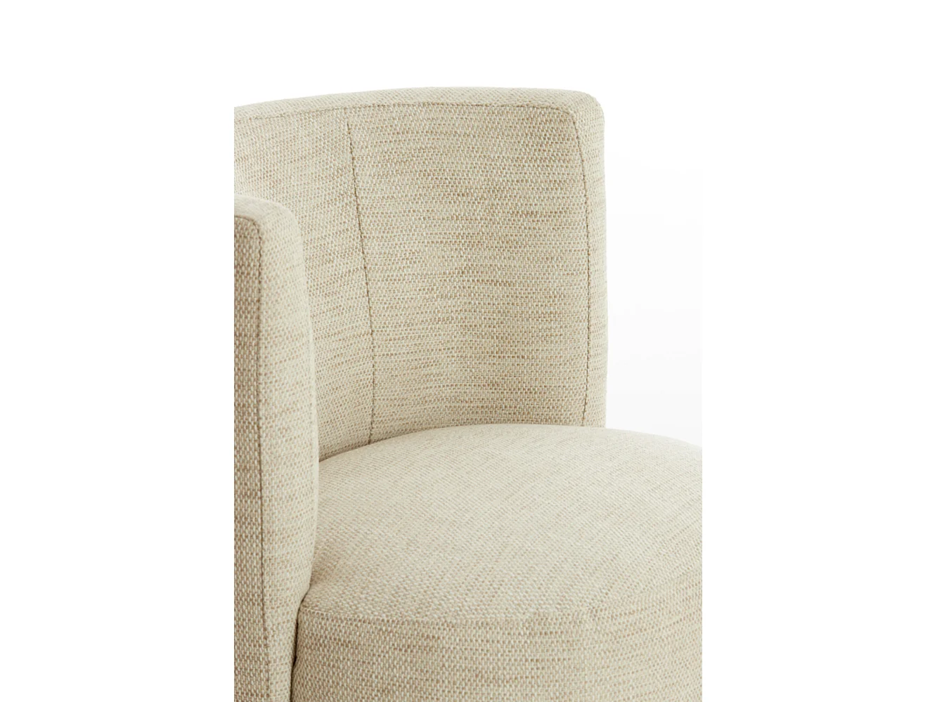 Chaise KAMOVA - Ø65x78cm - Marron