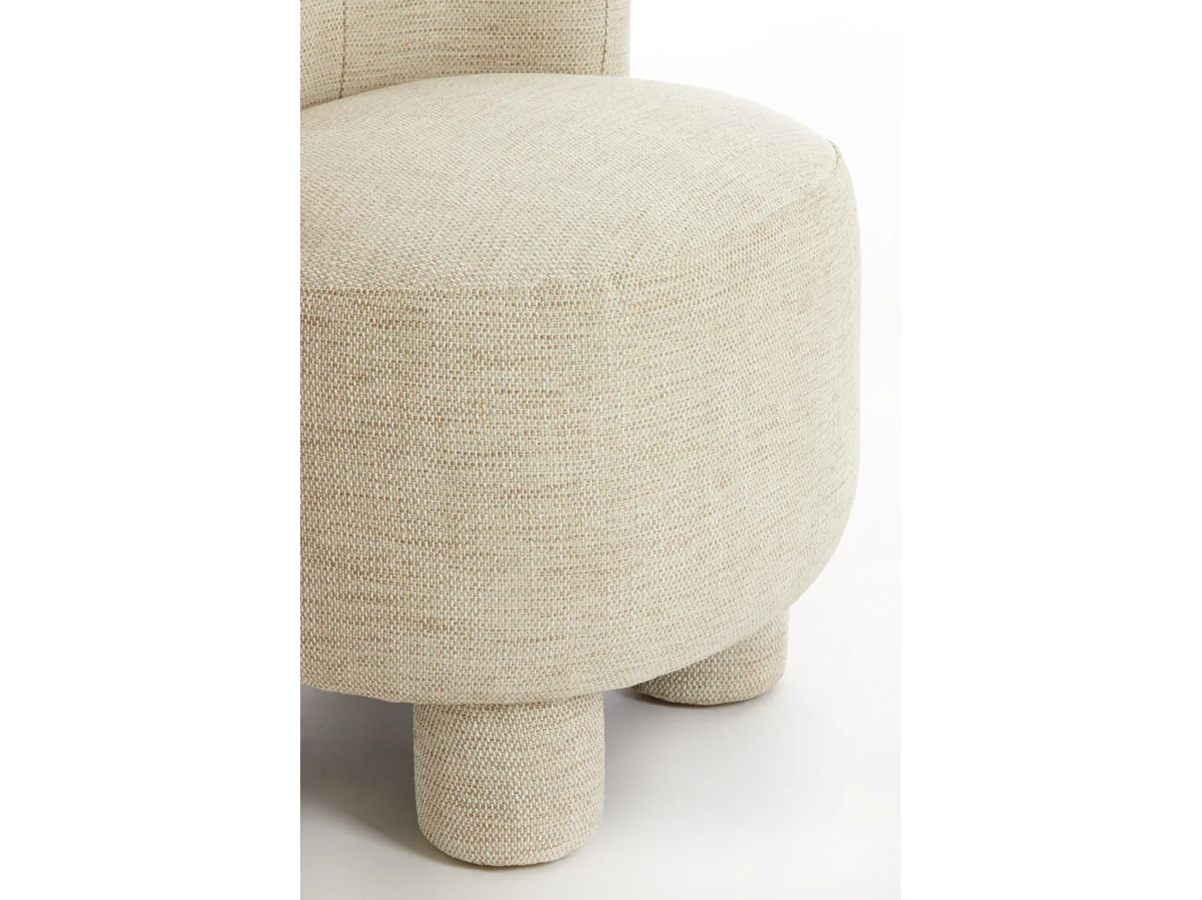 Chaise KAMOVA - Ø65x78cm - Marron