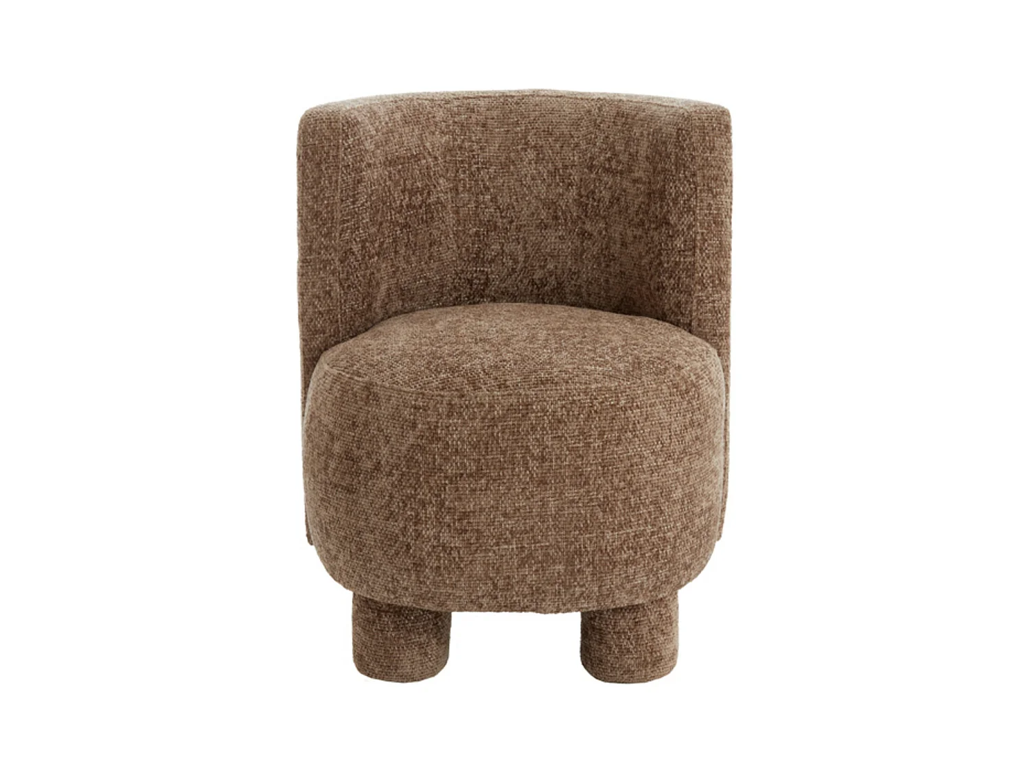 Chaise KAMOVA - Ø65x78cm - Marron