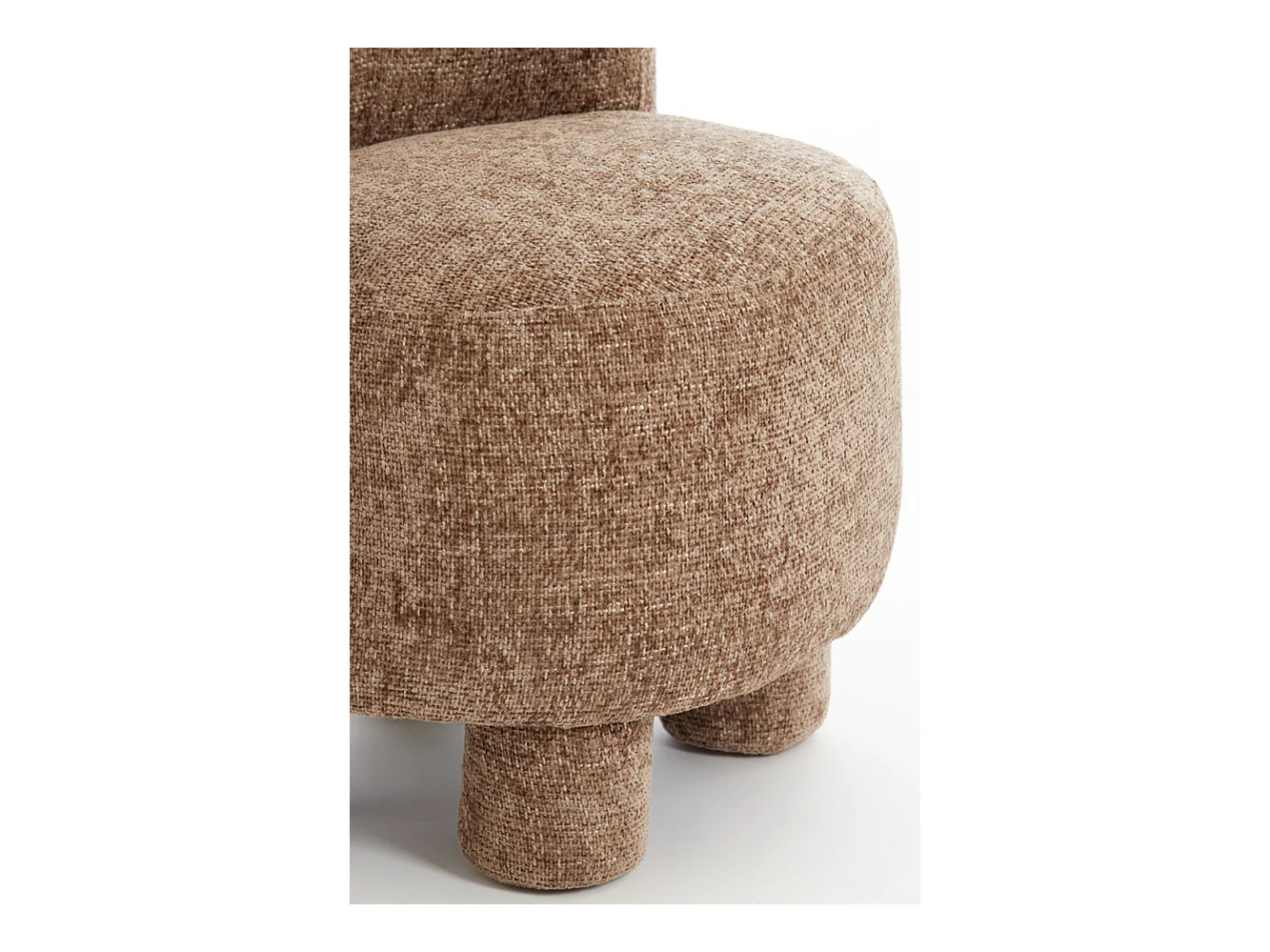 Chaise KAMOVA - Ø65x78cm - Marron