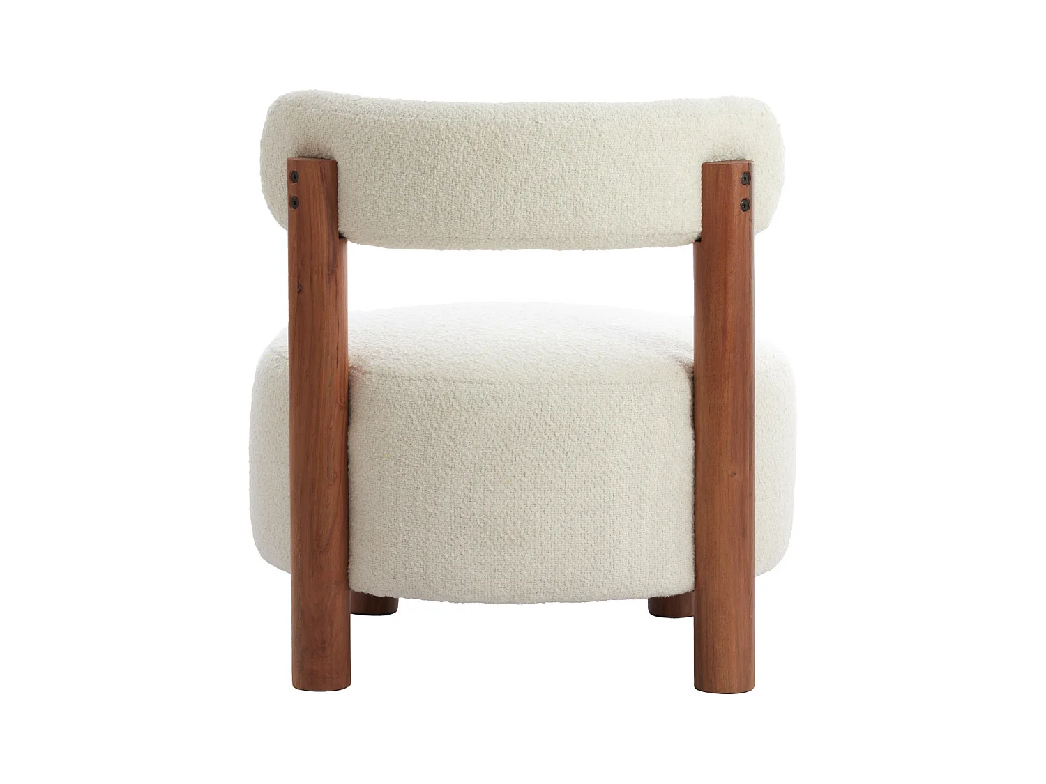 Chaise FERENTINO - Ø74x74cm - Marron