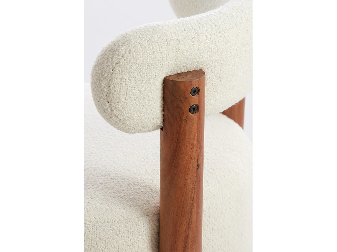 Chaise FERENTINO - Ø74x74cm - Marron