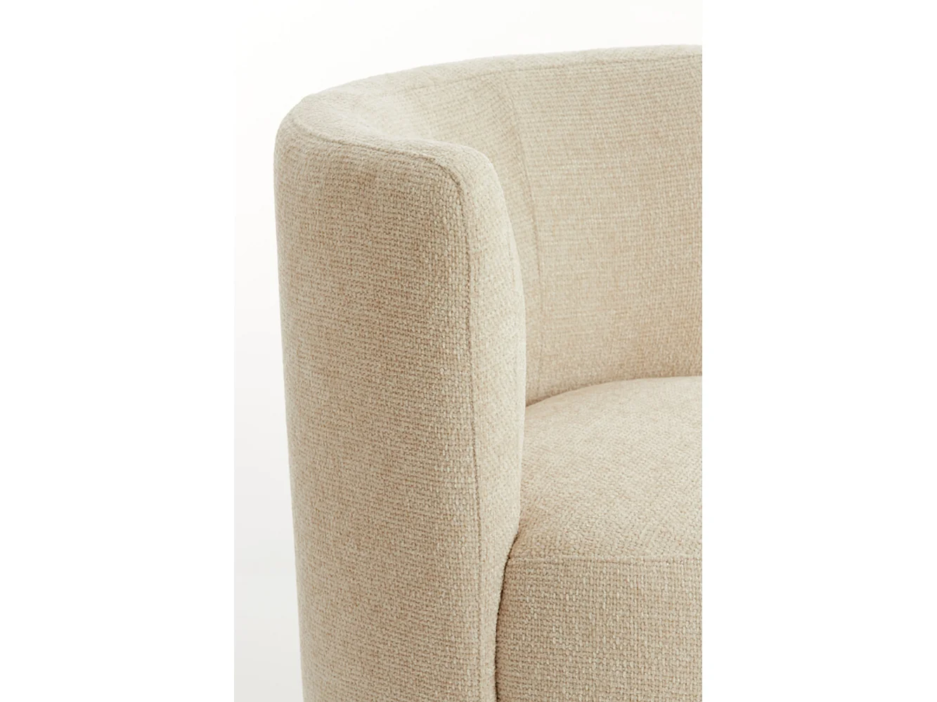 Chaise KAMOVA - Ø65x78cm - Blanc