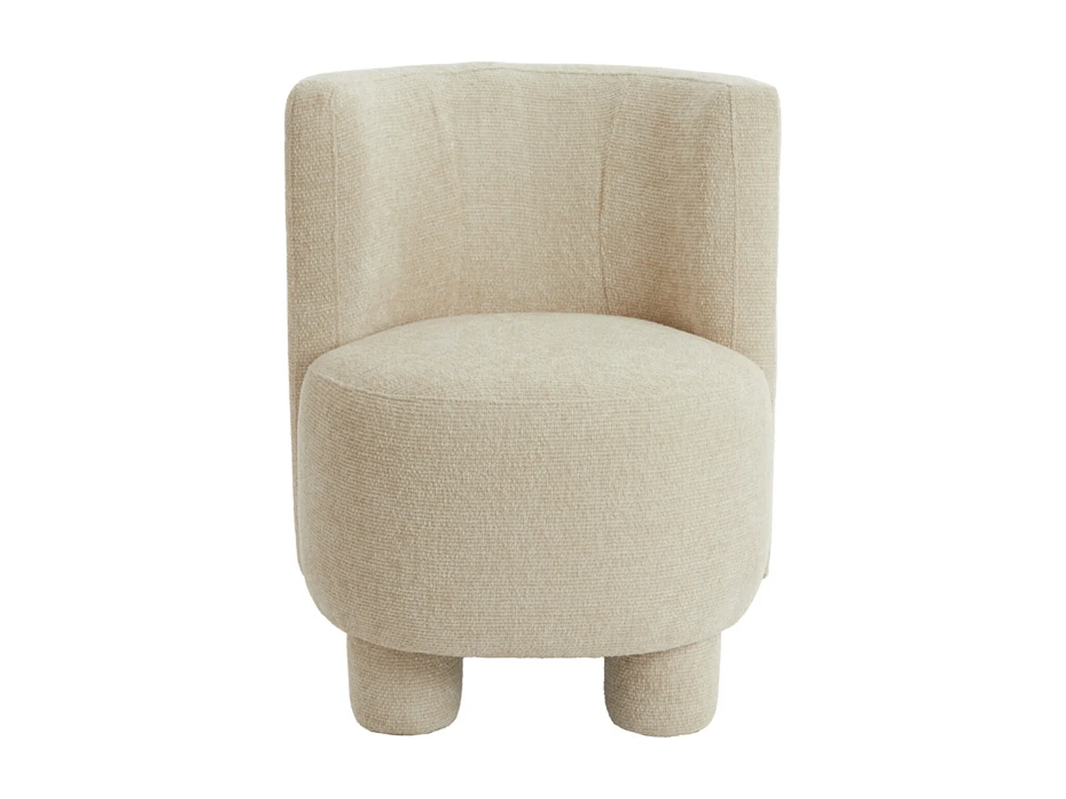 Chaise KAMOVA - Ø65x78cm - Blanc