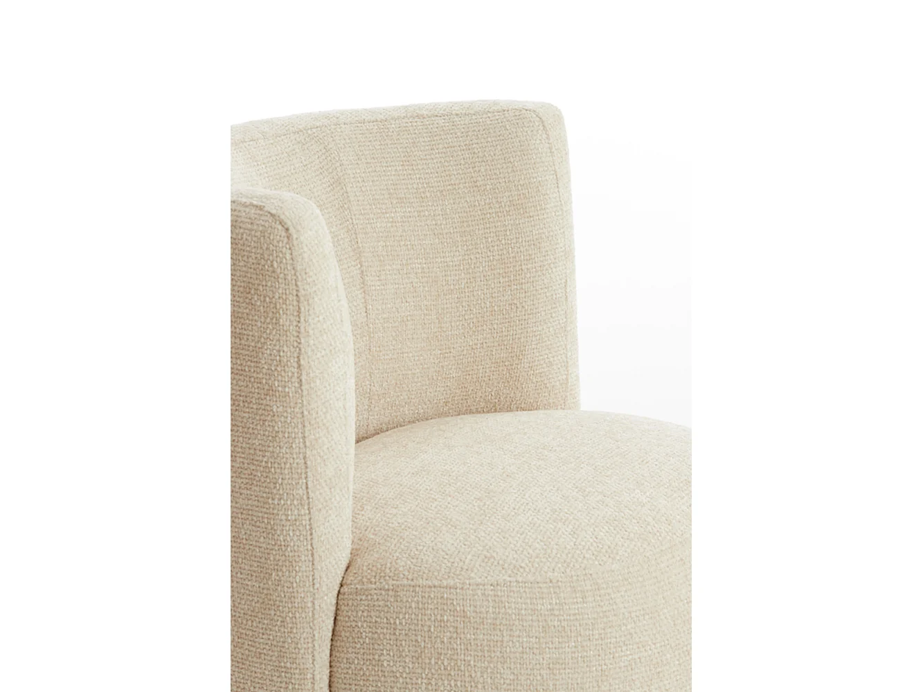 Chaise KAMOVA - Ø65x78cm - Blanc