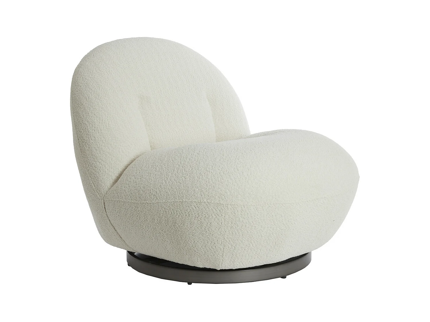 Chaise GUMACA - 90x77x72cm - Blanc