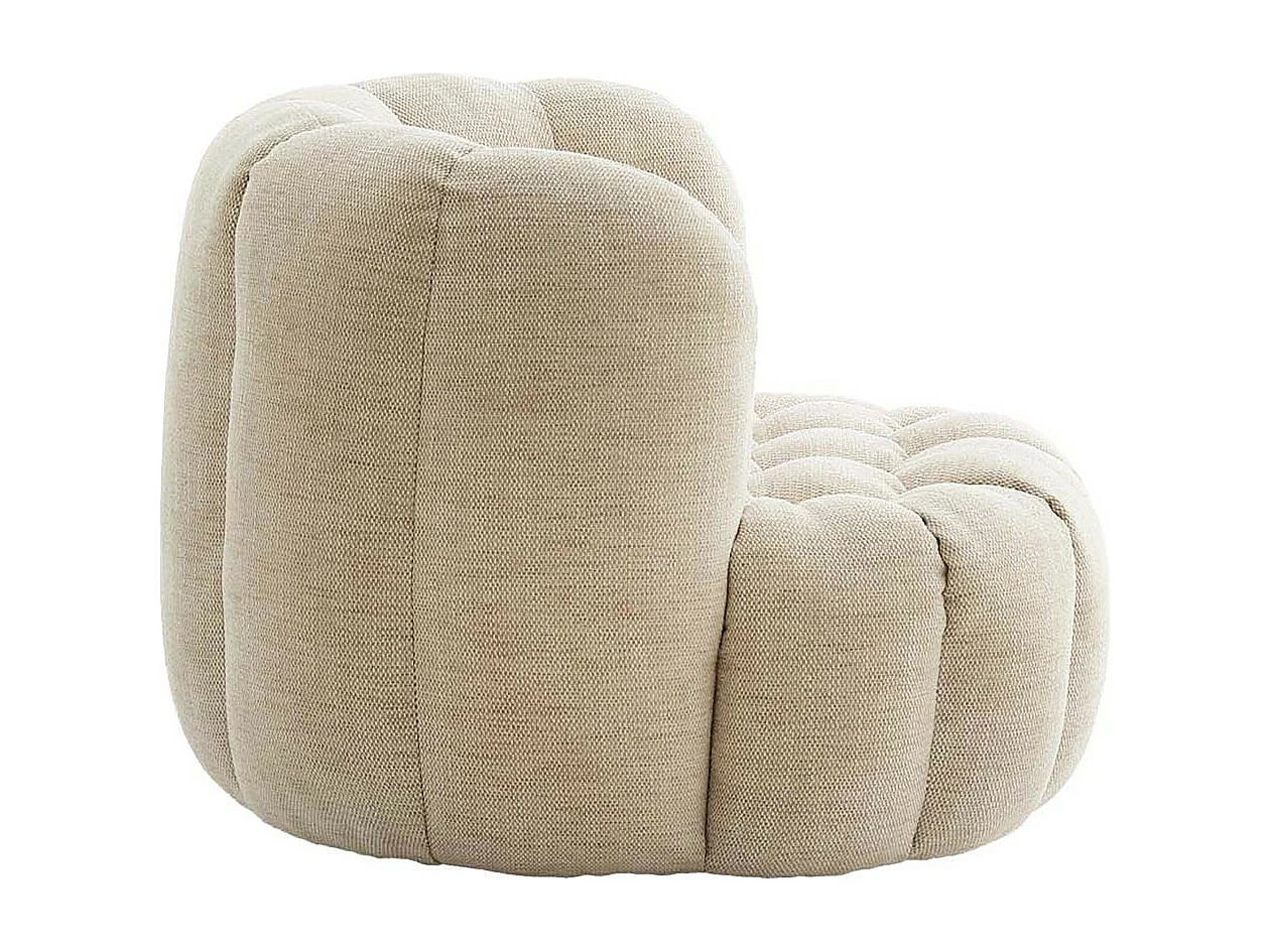 Chaise AMARA - 100x98x72cm - Blanc