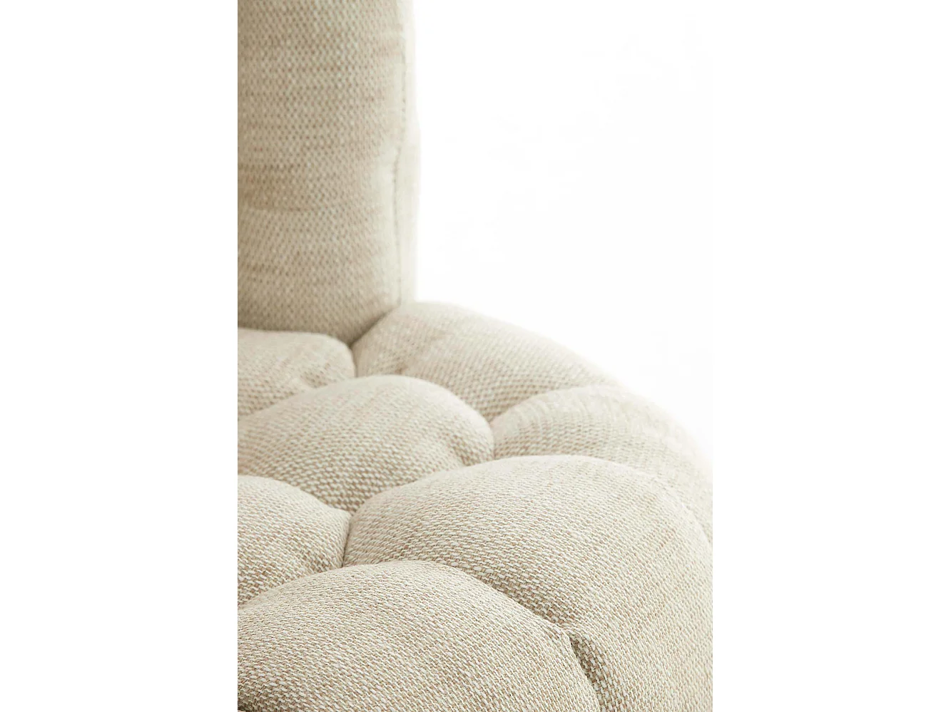 Chaise AMARA - 100x98x72cm - Blanc