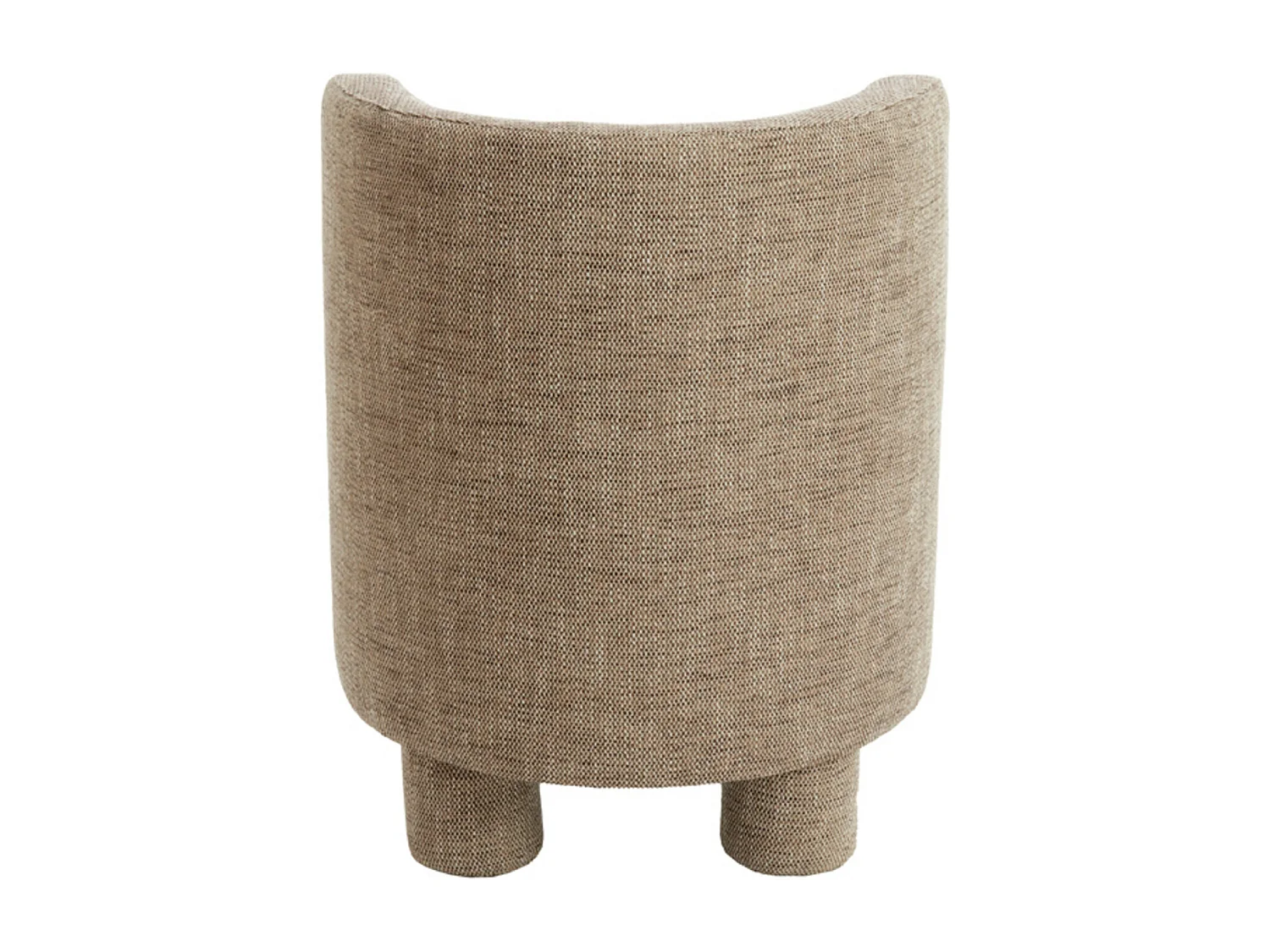 Stoel KAMOVA - Ø65x78cm - Bruin