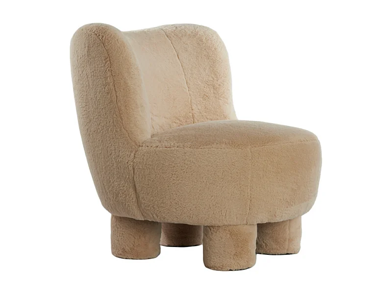 Stuhl KAMOVU - 79x76x77cm - Braun