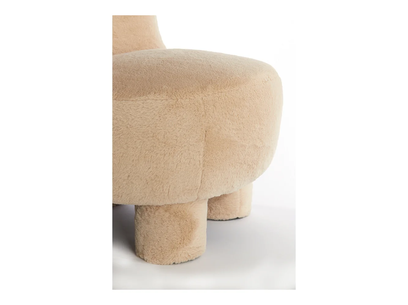 Chaise KAMOVU - 79x76x77cm - Marron