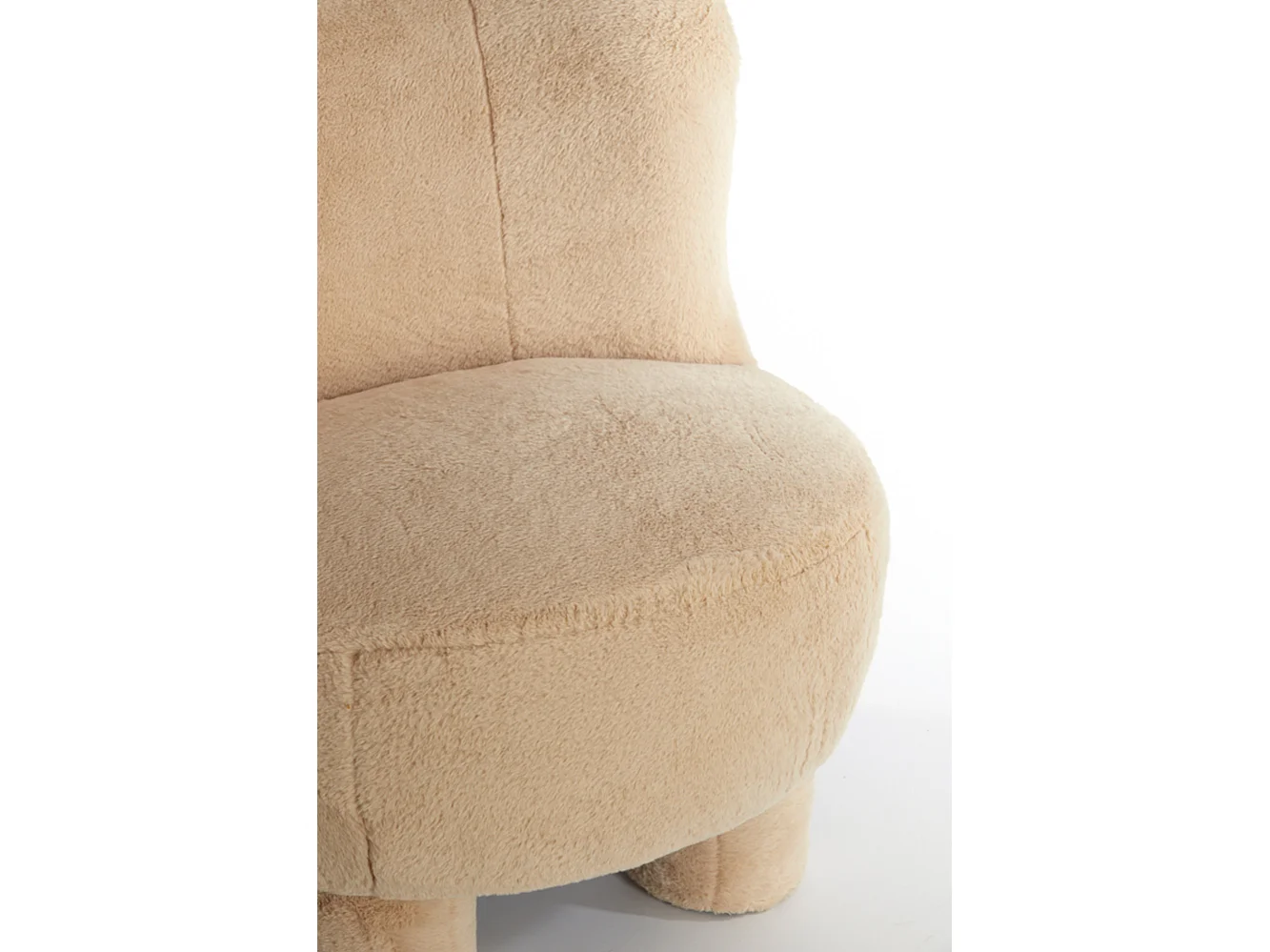 Chaise KAMOVU - 79x76x77cm - Marron