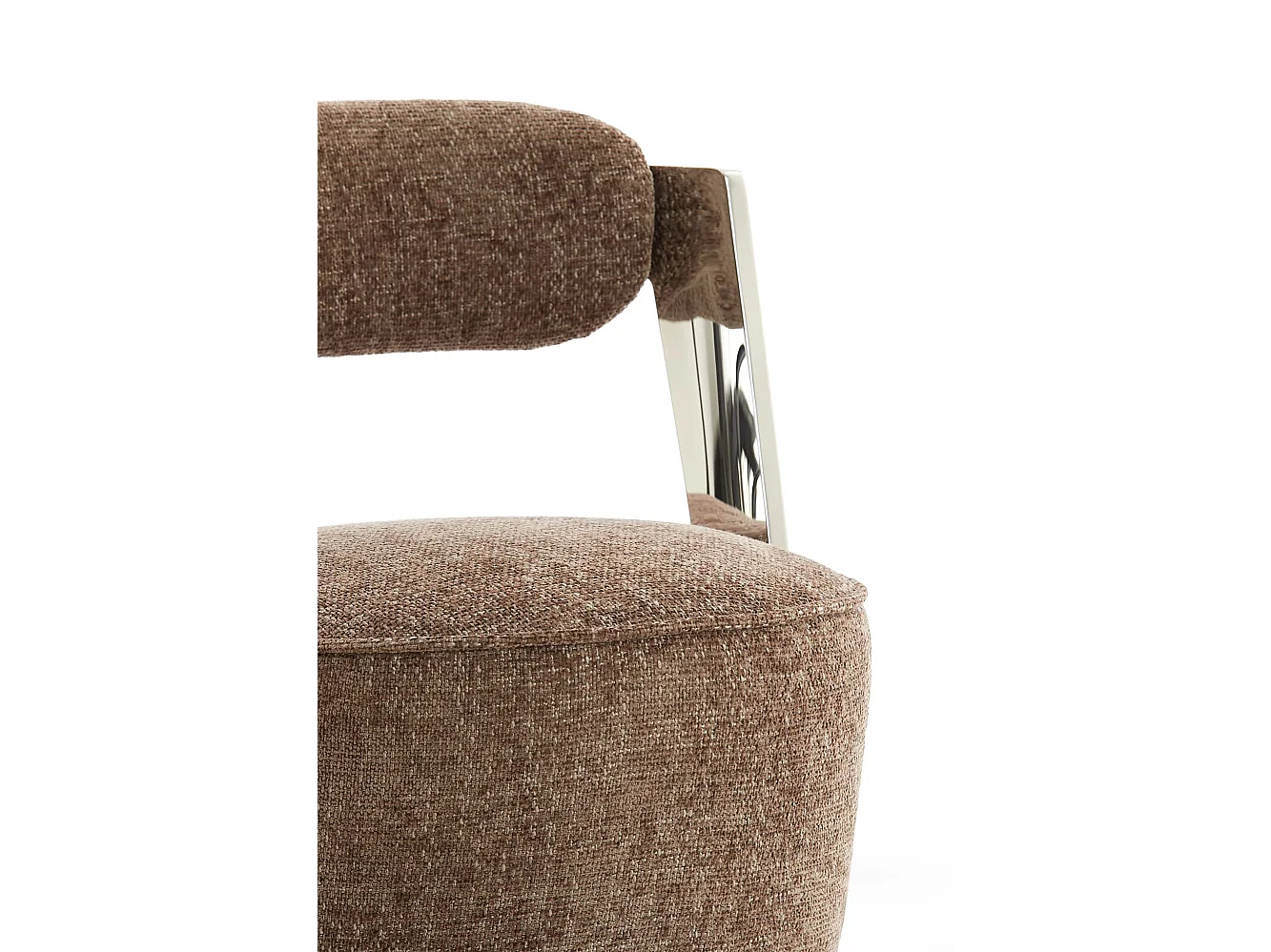 Chaise KEMENA - 65x68x77cm - Gris