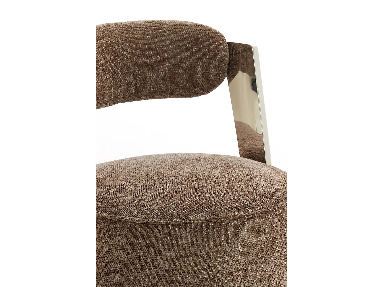 Chaise KEMENA - 65x68x77cm - Gris