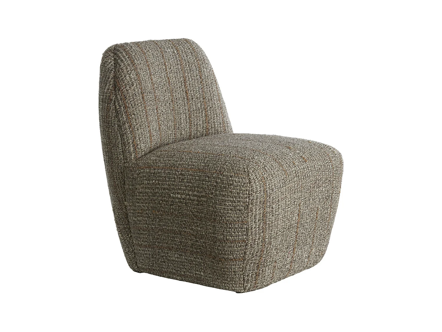 Chaise AMORI - 65x60x76cm - Marron