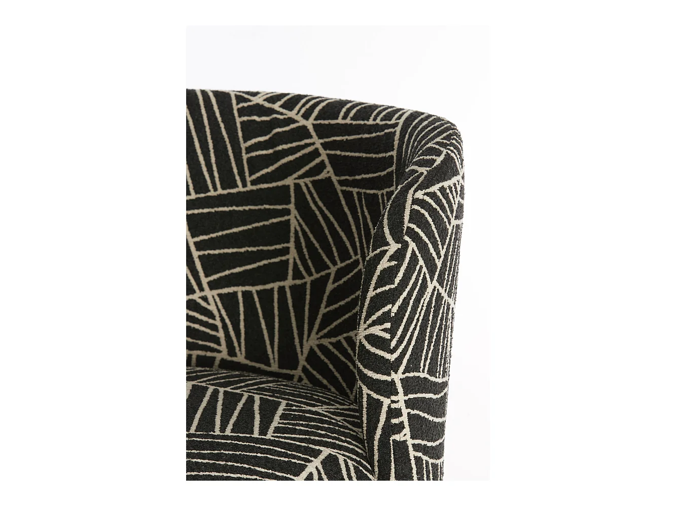 Chaise DIEYDA - 68x67x72cm - Noir