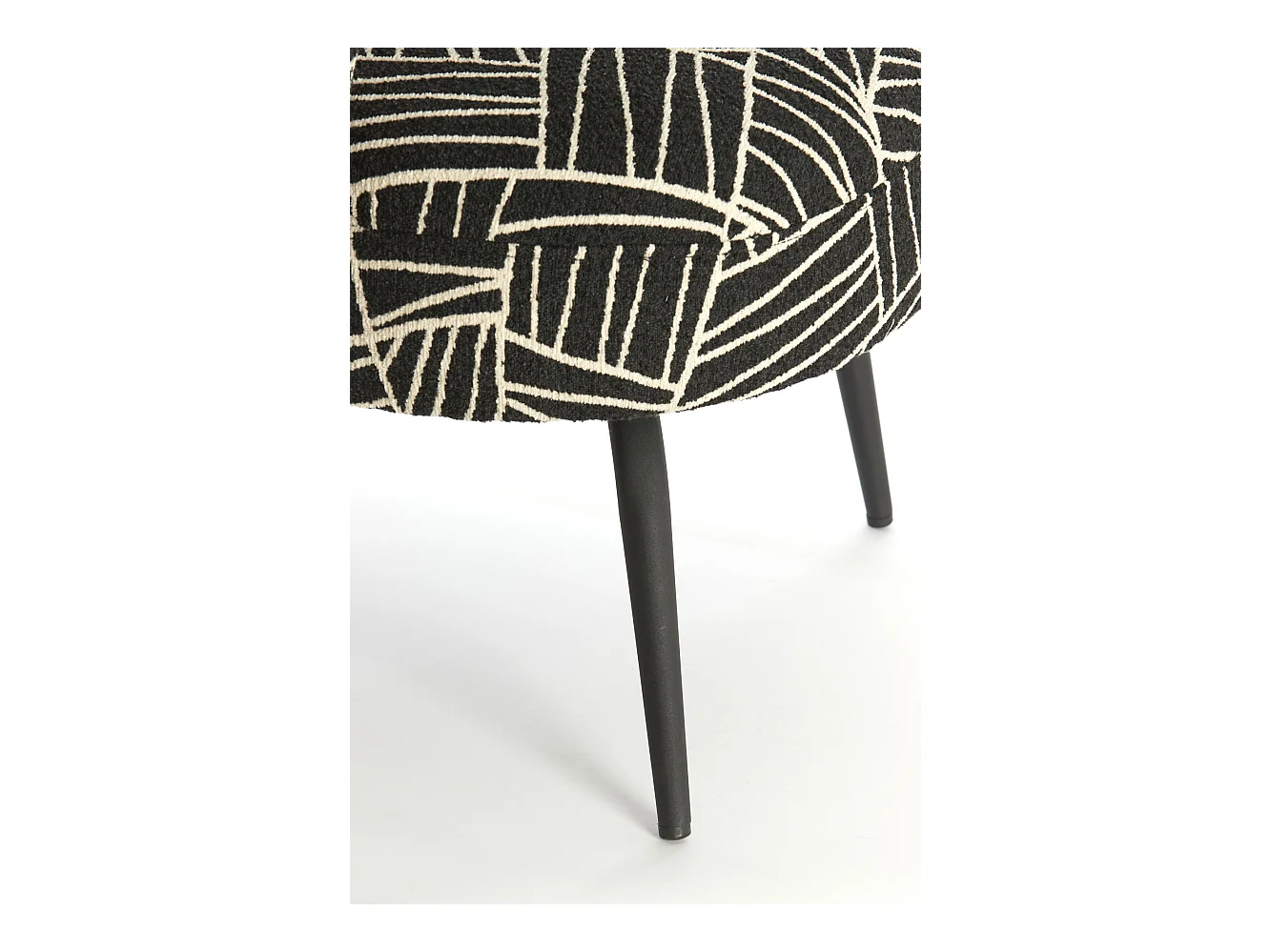 Chaise DIEYDA - 68x67x72cm - Noir