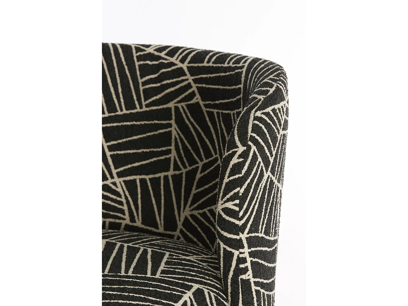 Chaise DIEYDA - 68x67x72cm - Noir