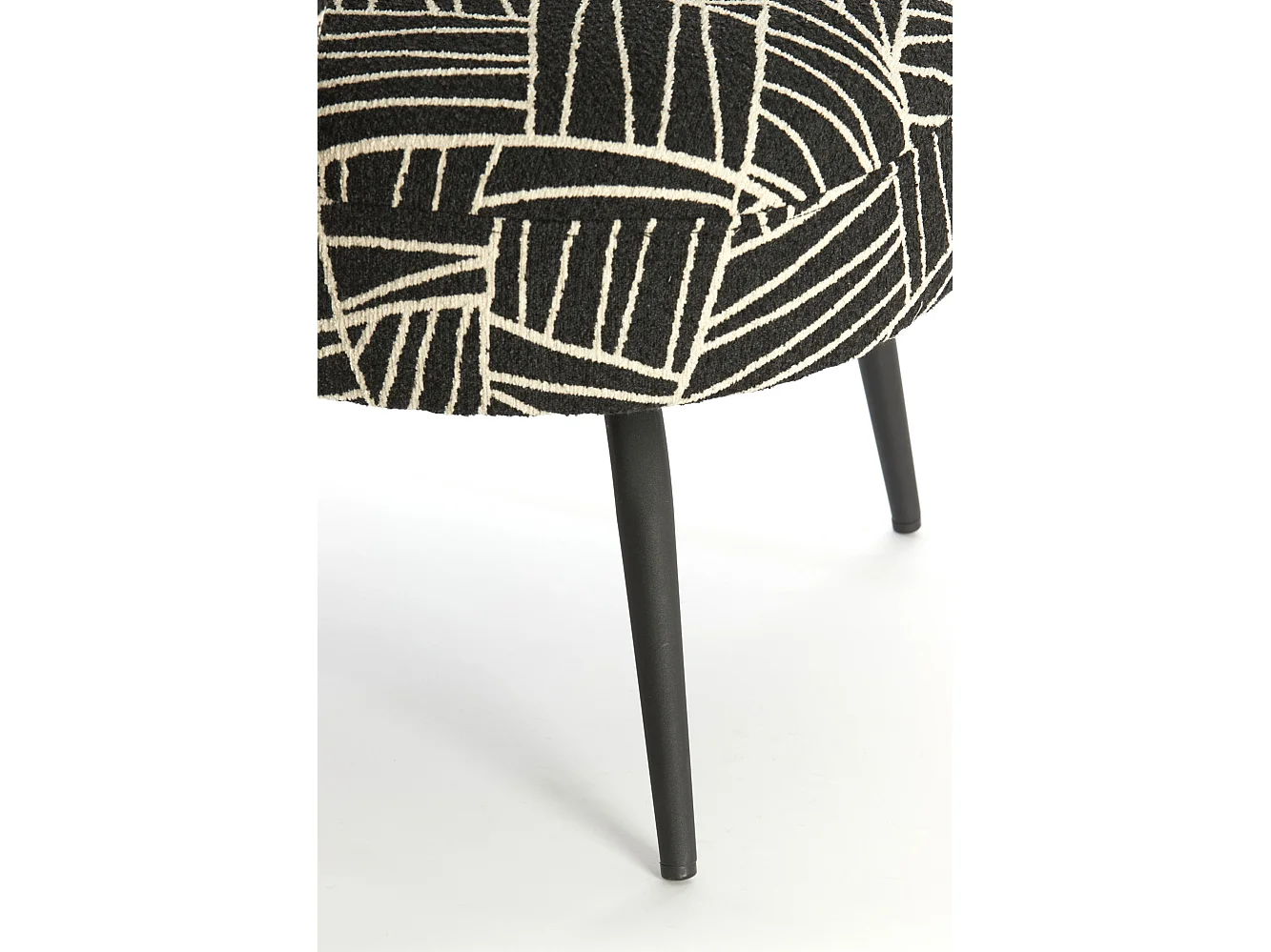 Chaise DIEYDA - 68x67x72cm - Noir