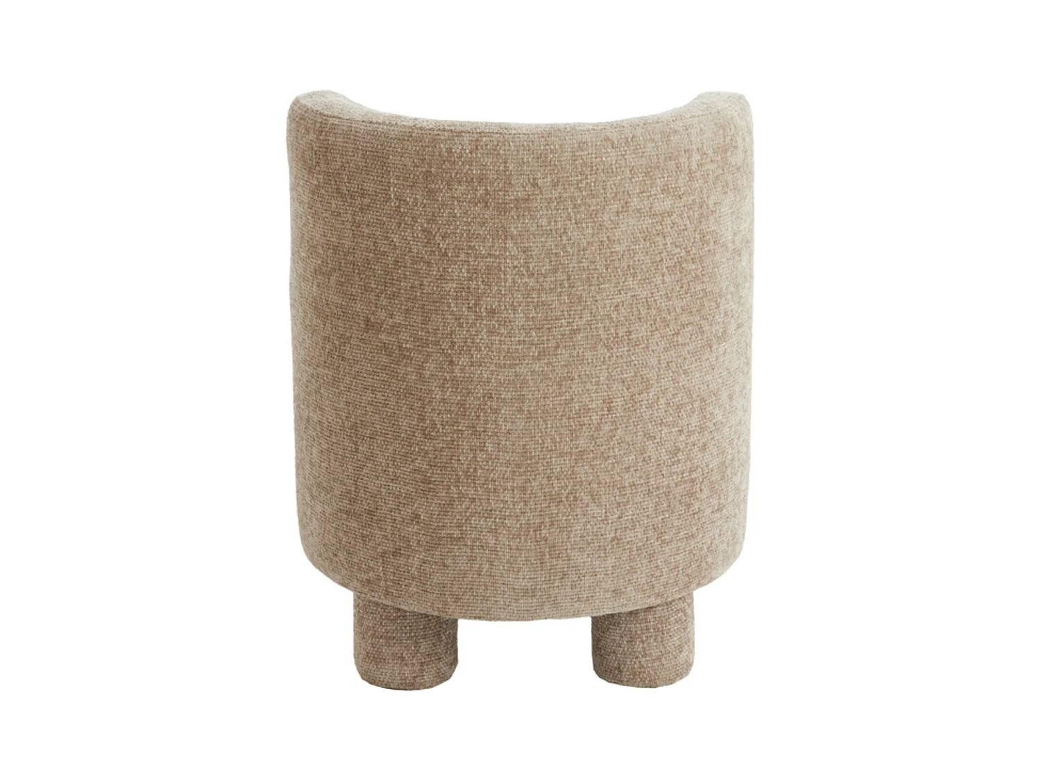 Chaise KAMOVA - Ø65x78cm - Marron