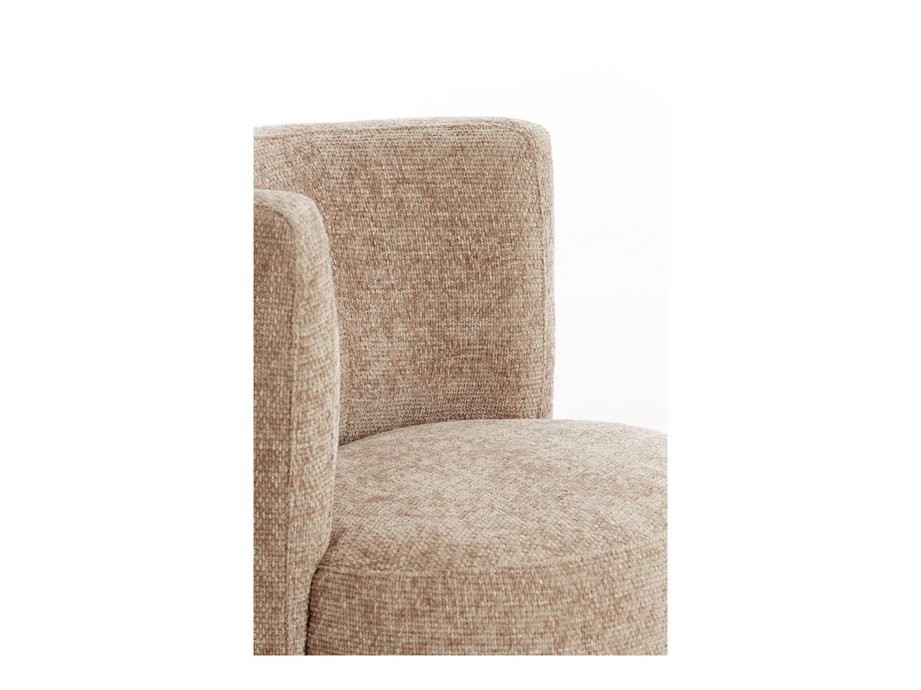 Chaise KAMOVA - Ø65x78cm - Marron