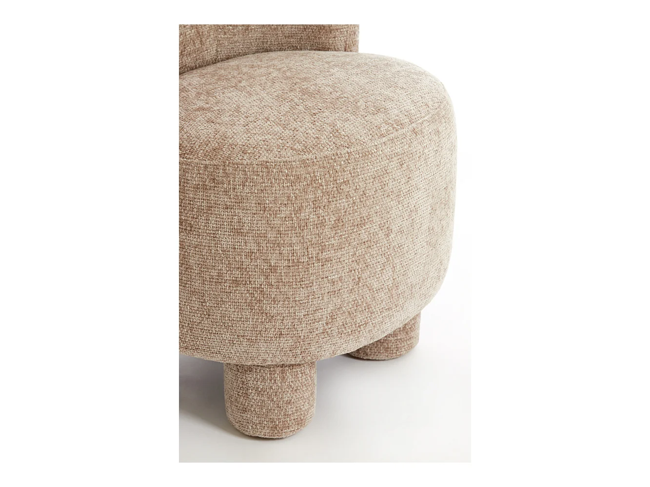 Chaise KAMOVA - Ø65x78cm - Marron