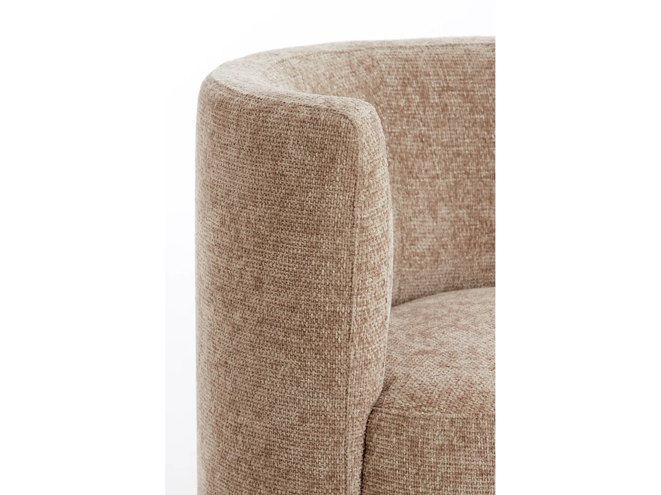 Chaise KAMOVA - Ø65x78cm - Marron