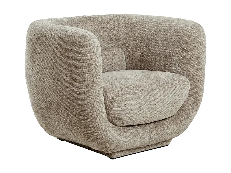 Stuhl KIALY - 105x85x81cm - Braun