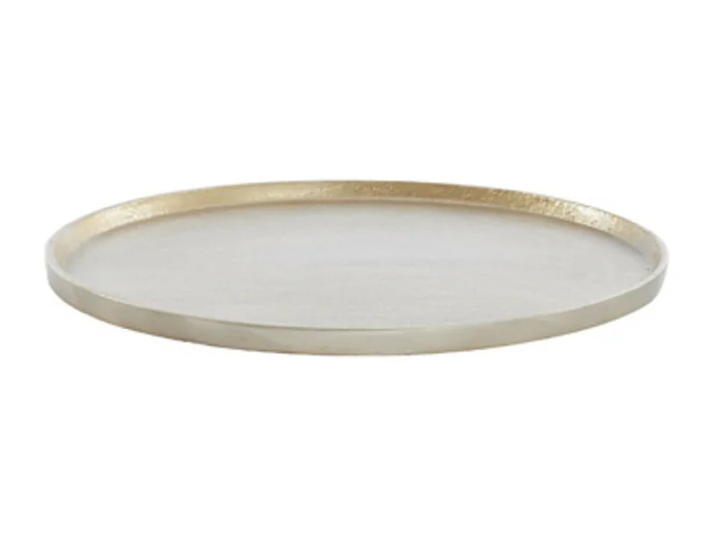 Schaal MAES - Ø30x1.5cm - Goud