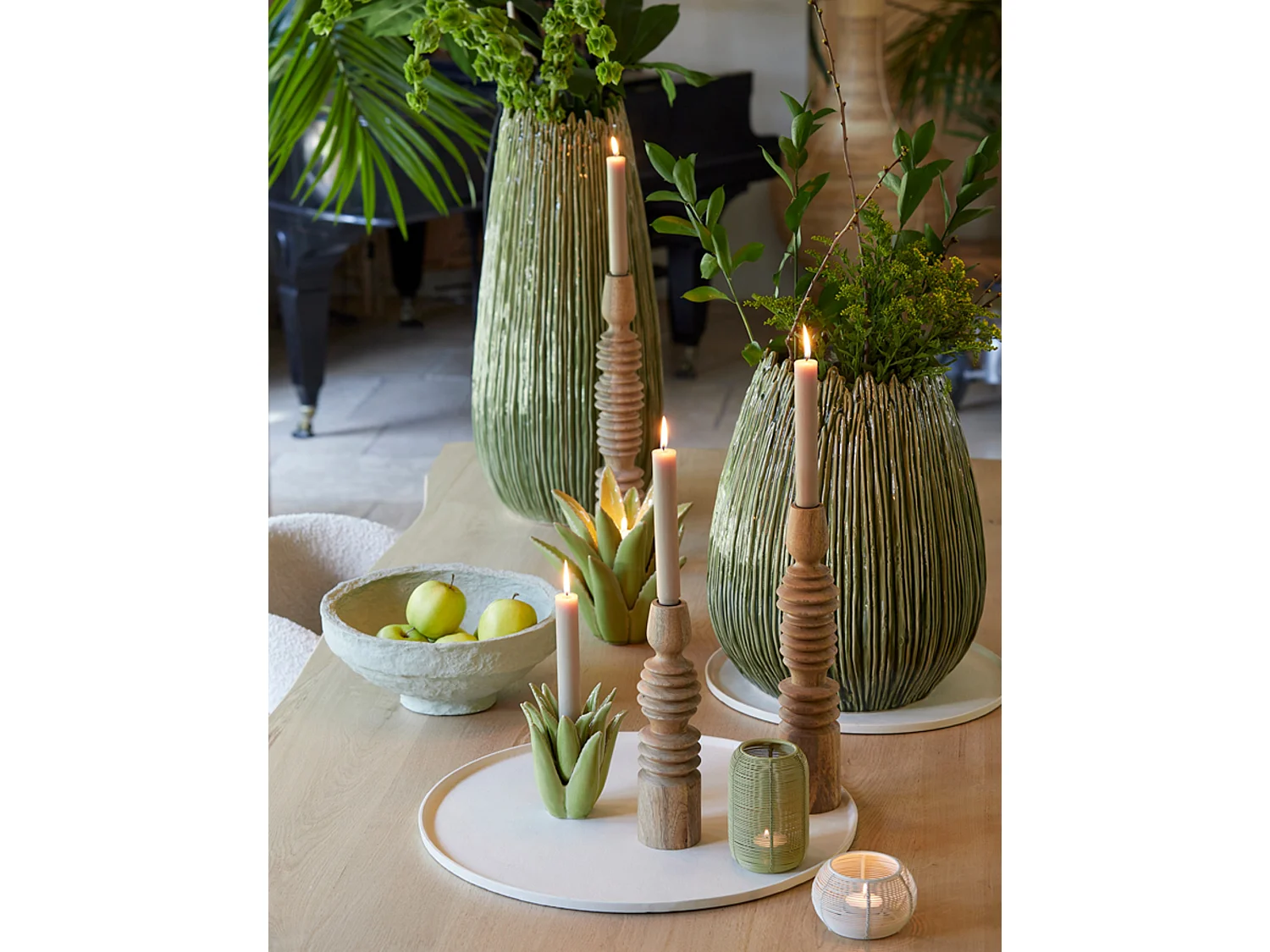 Báscula MAES - Ø30x1,5cm - Blanca