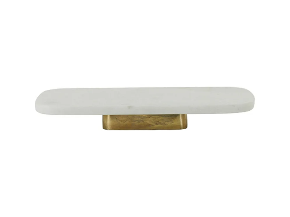 Schaal LABADE - 36x16.5x5cm - Wit