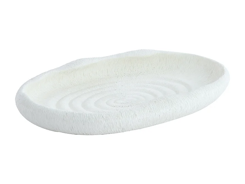 Waage ALAINA - 44,5x30,5x5,5cm - Weiß