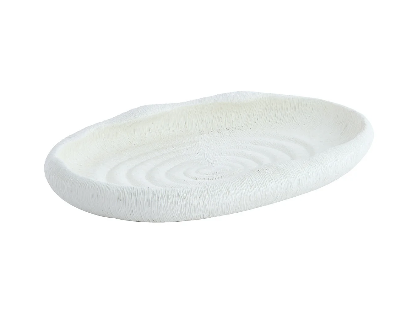 Balance ALAINA - 44,5x30,5x5,5cm - Blanc