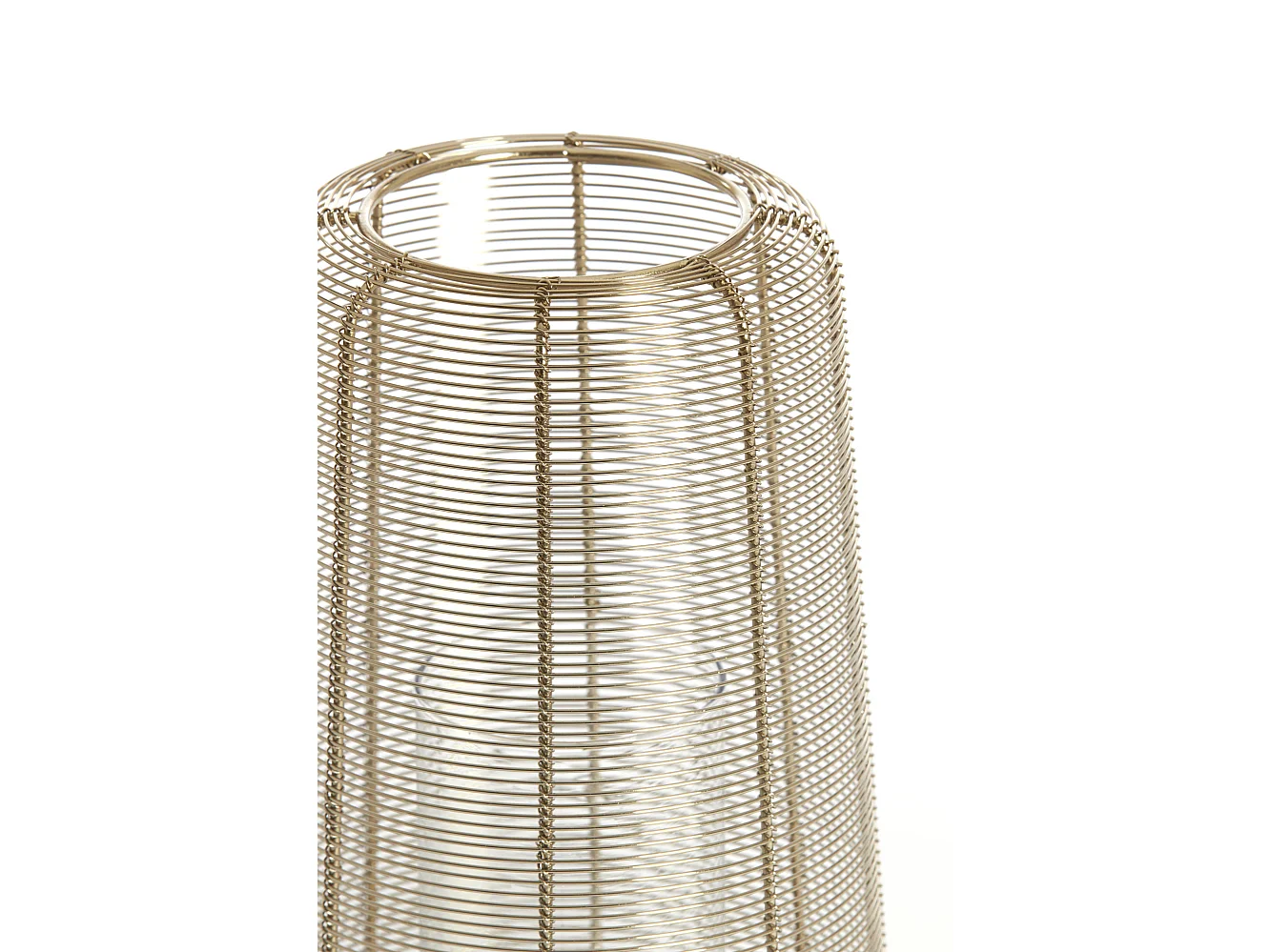 Laterne ADETA - Ø19,5x30cm - Gold