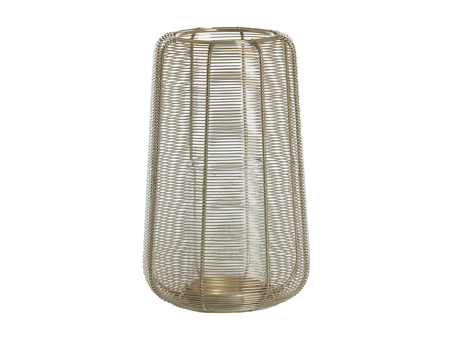 Lanterne ADETA - Ø19,5x30cm - Or