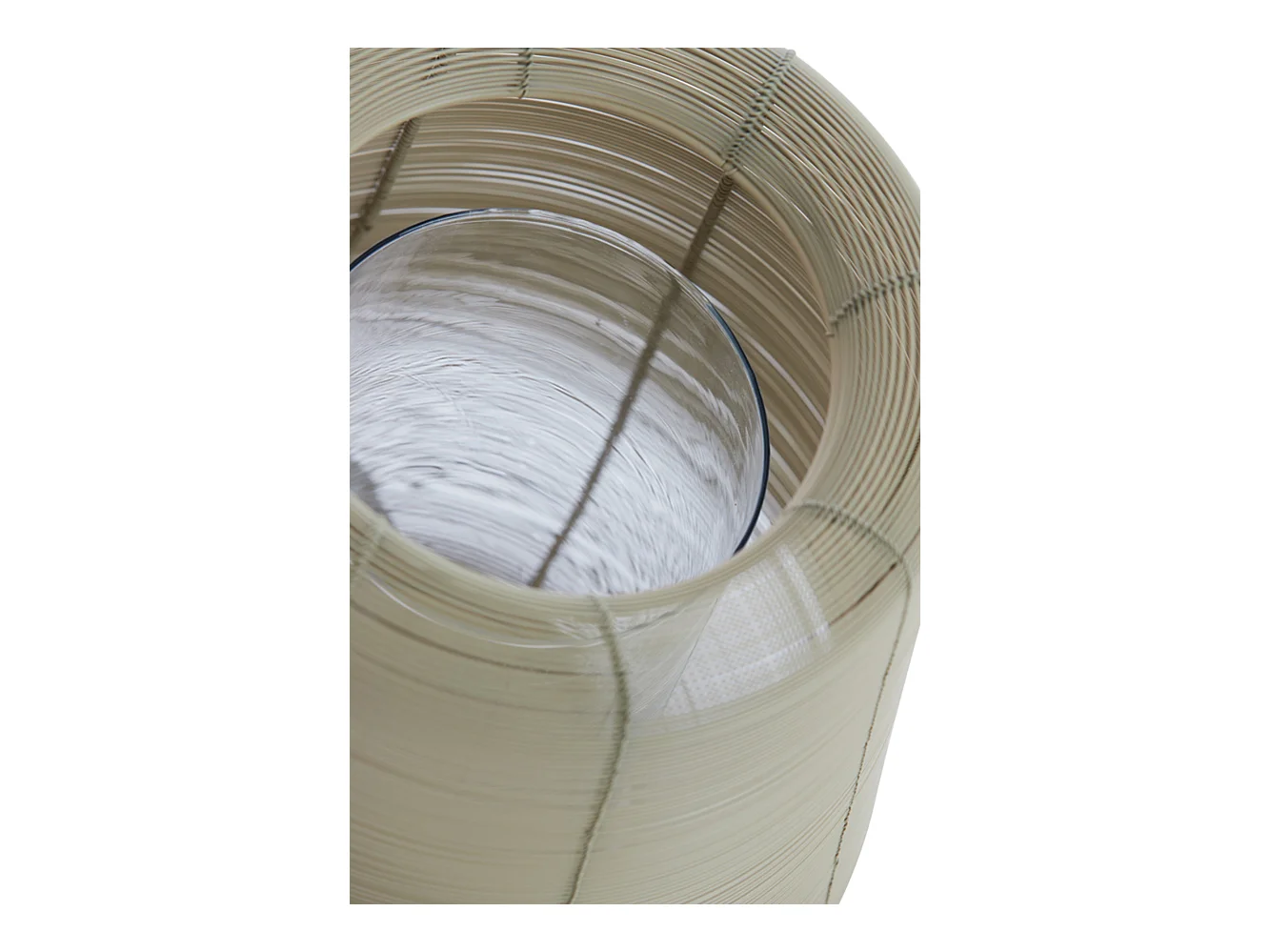 Lanterne ADETA - Ø28x29cm - Marron