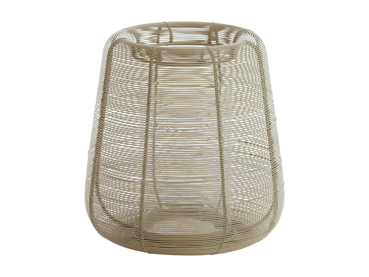 Lanterne ADETA - Ø28x29cm - Marron