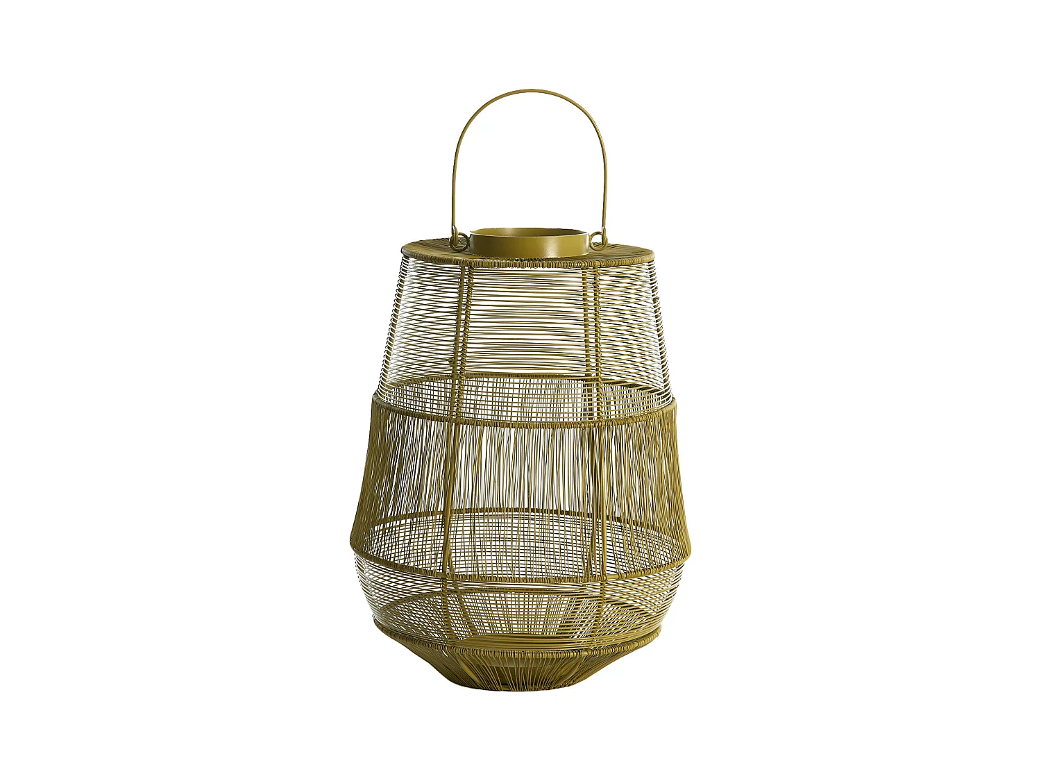 Lanterne SEZELA - Ø28x38cm - Vert