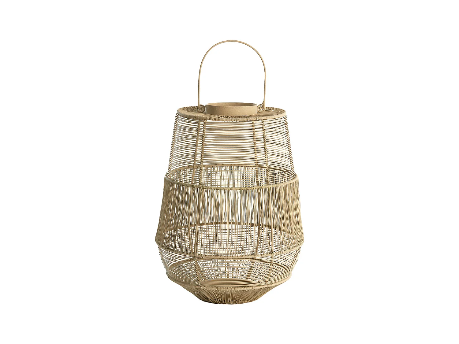 Lanterne SEZELA - Ø28x38cm - Gris