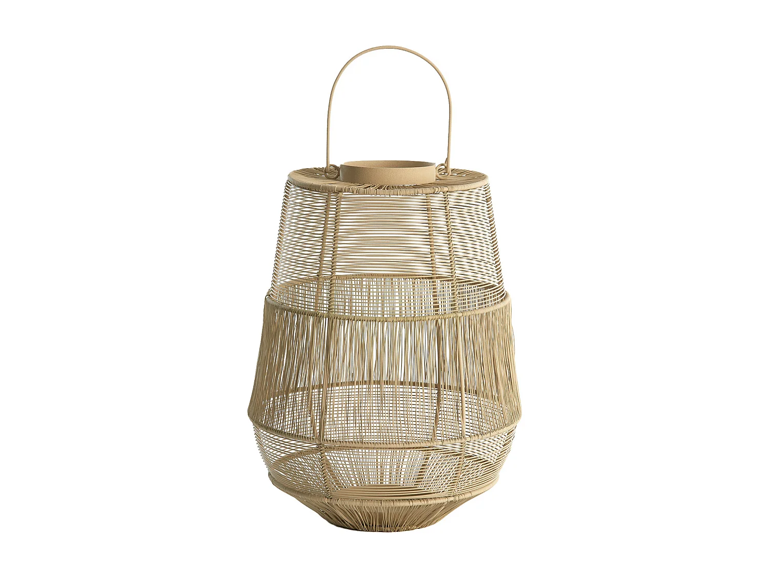 Lanterne SEZELA - Ø28x38cm - Gris