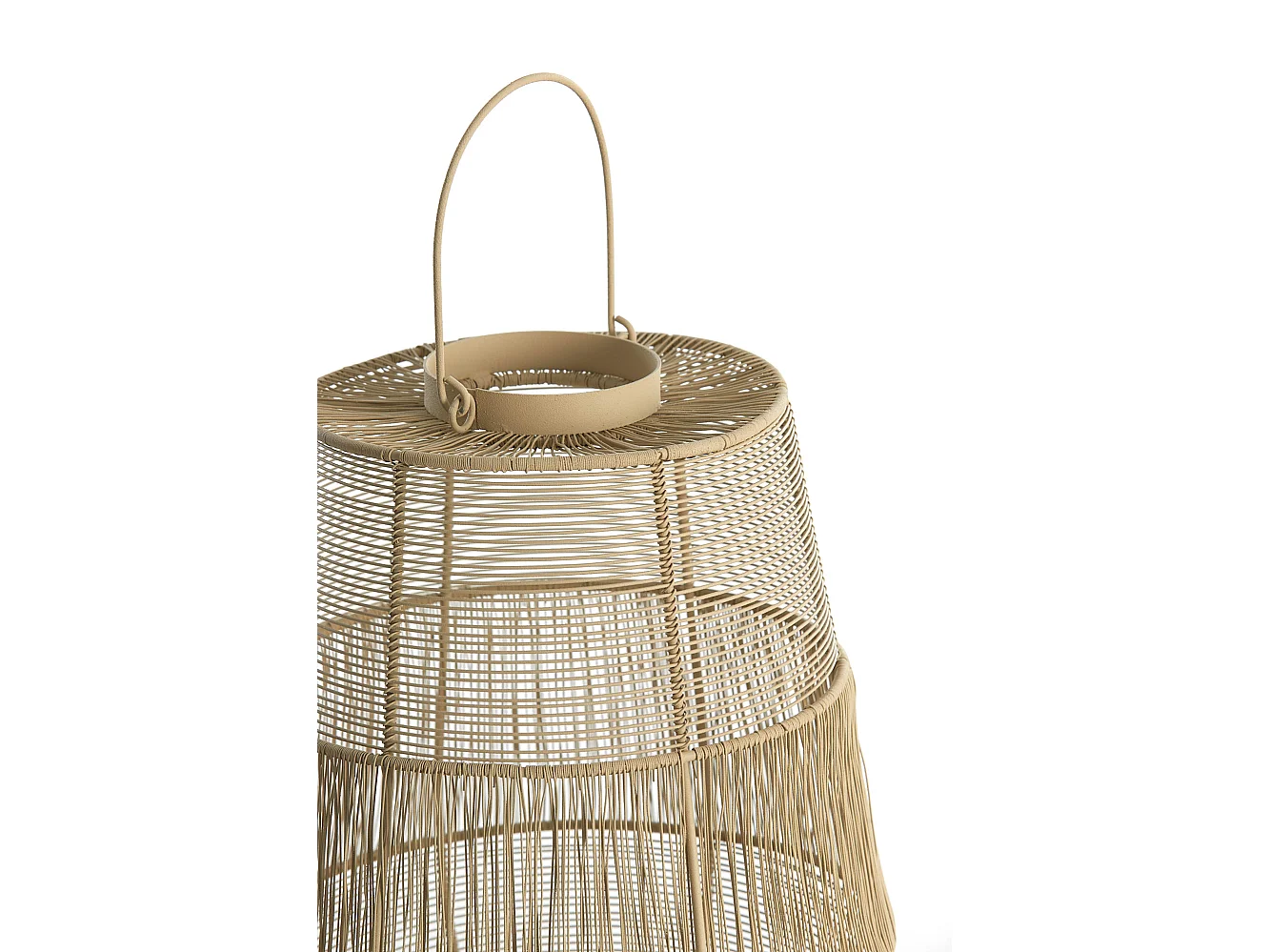 Lanterne SEZELA - Ø28x38cm - Gris