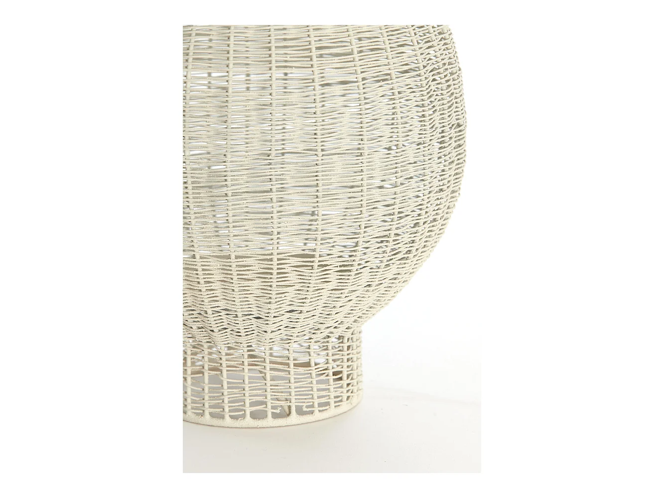 Laterne COMPETA - Ø27x39,5cm - Weiß