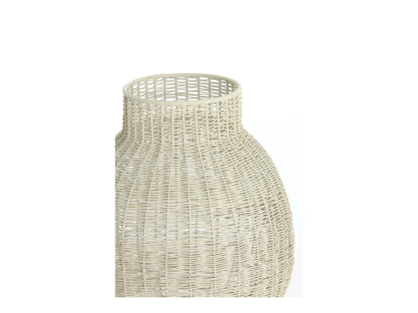 Lanterne COMPETA - Ø27x39,5cm - Blanc