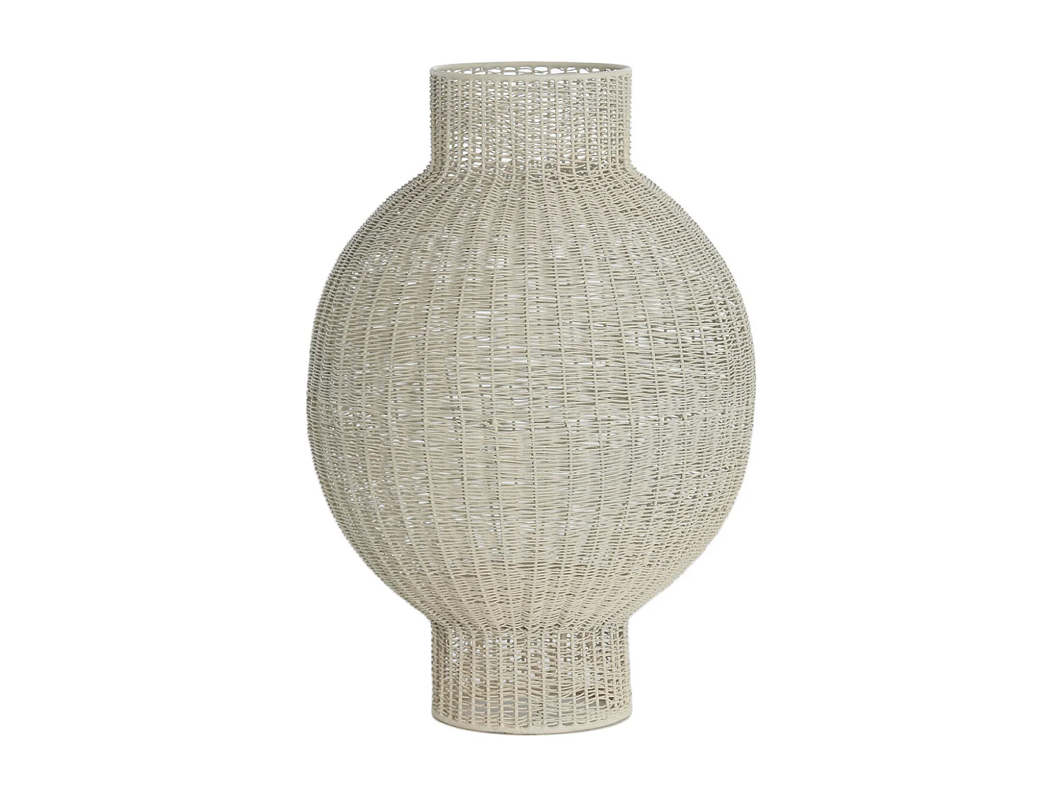 Lanterne COMPETA - Ø27x39,5cm - Blanc